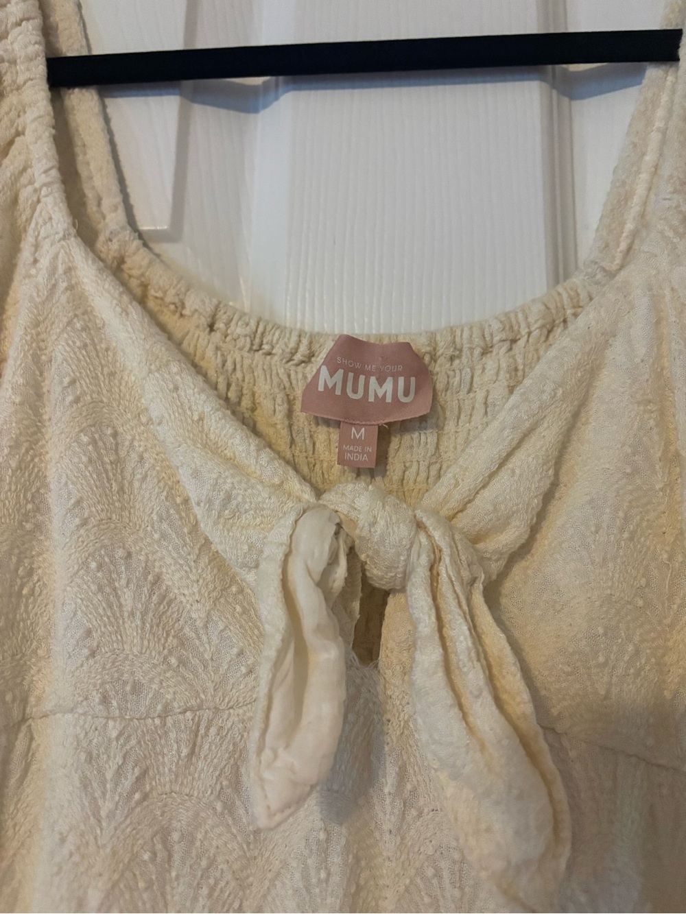 SHOW ME YOUR MUMU Midi Dress in cream - Picture 4 of 5